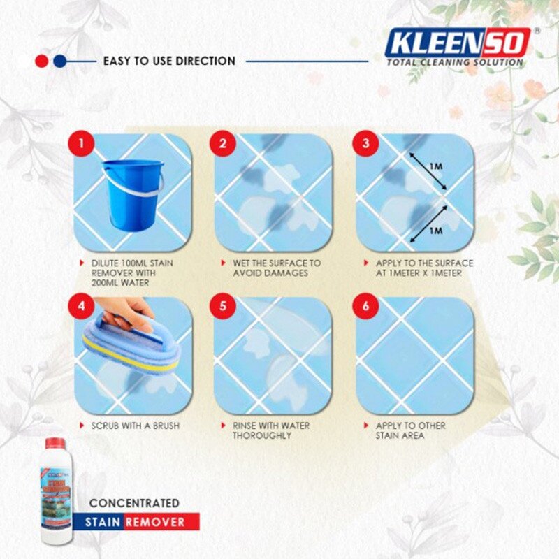 Kleenso Concentrated Stain Remover 1L Kleenso My