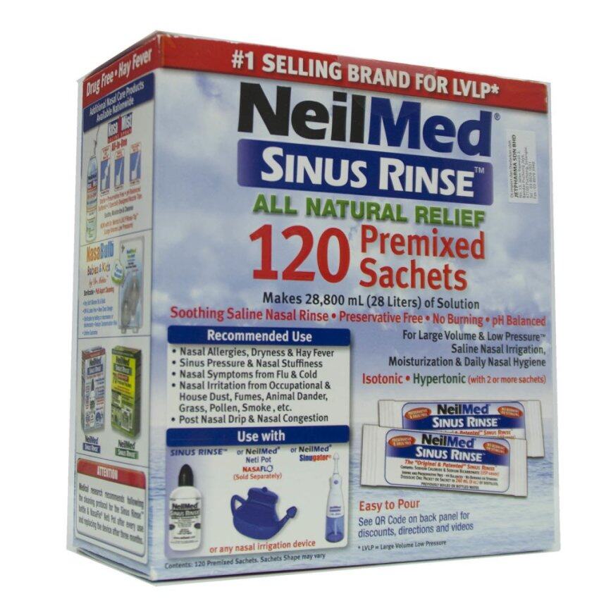 Neilmed Sinus Rinse Starter Kit + 10 Premixed Sachets 