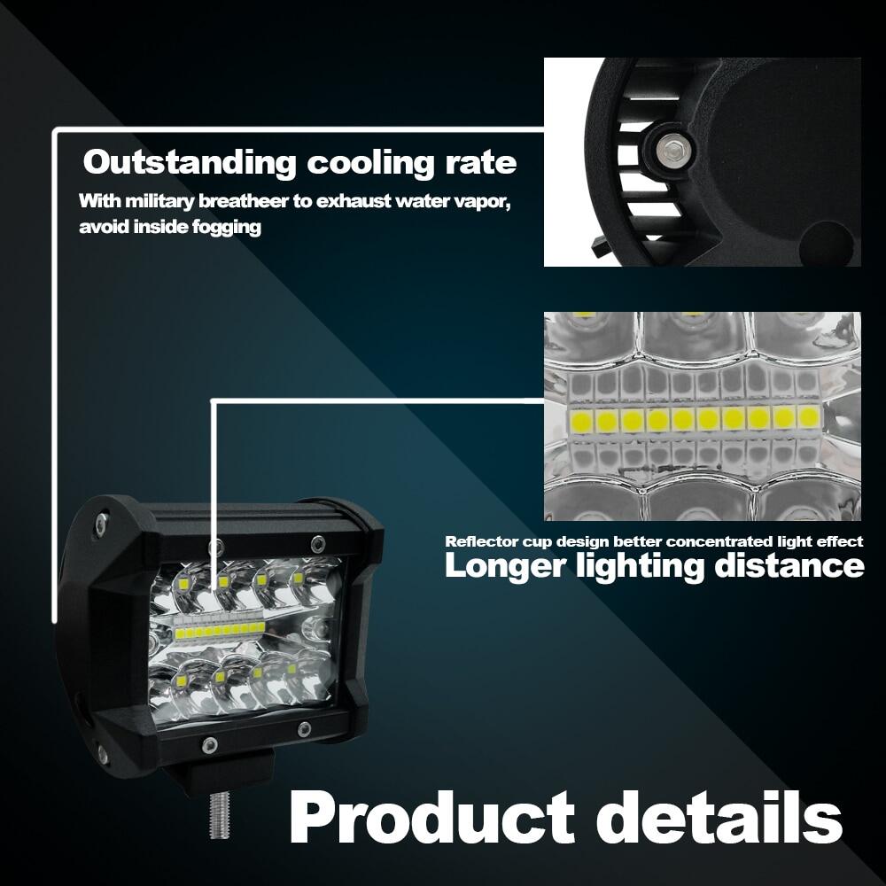 Promo Rmj Home Lampu Sorot Mobil W Atv V V Buah Lampu Sorot