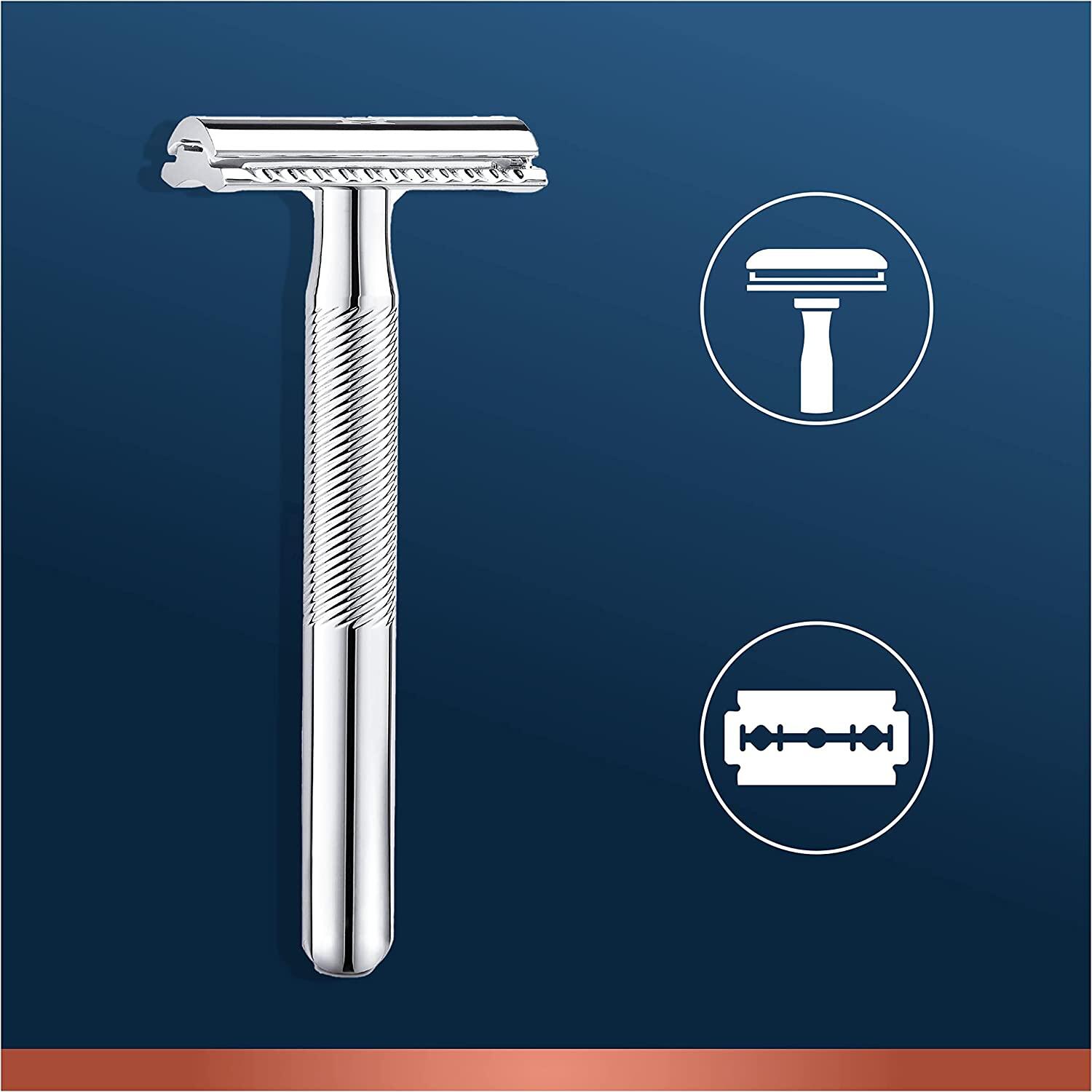 Gillette King C Maquinilla De Afeitar De Doble Filo Barba Para Hombre