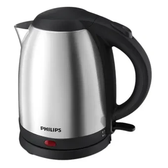 Philips HD-9306/03 1.5L Stainless Steel Kettle (Silver/Black)