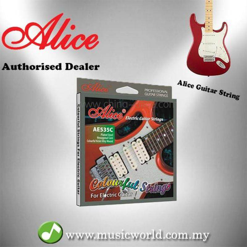 Alice AE535C Electric Guitar String Multiple Colour String (6 Strings) Malaysia