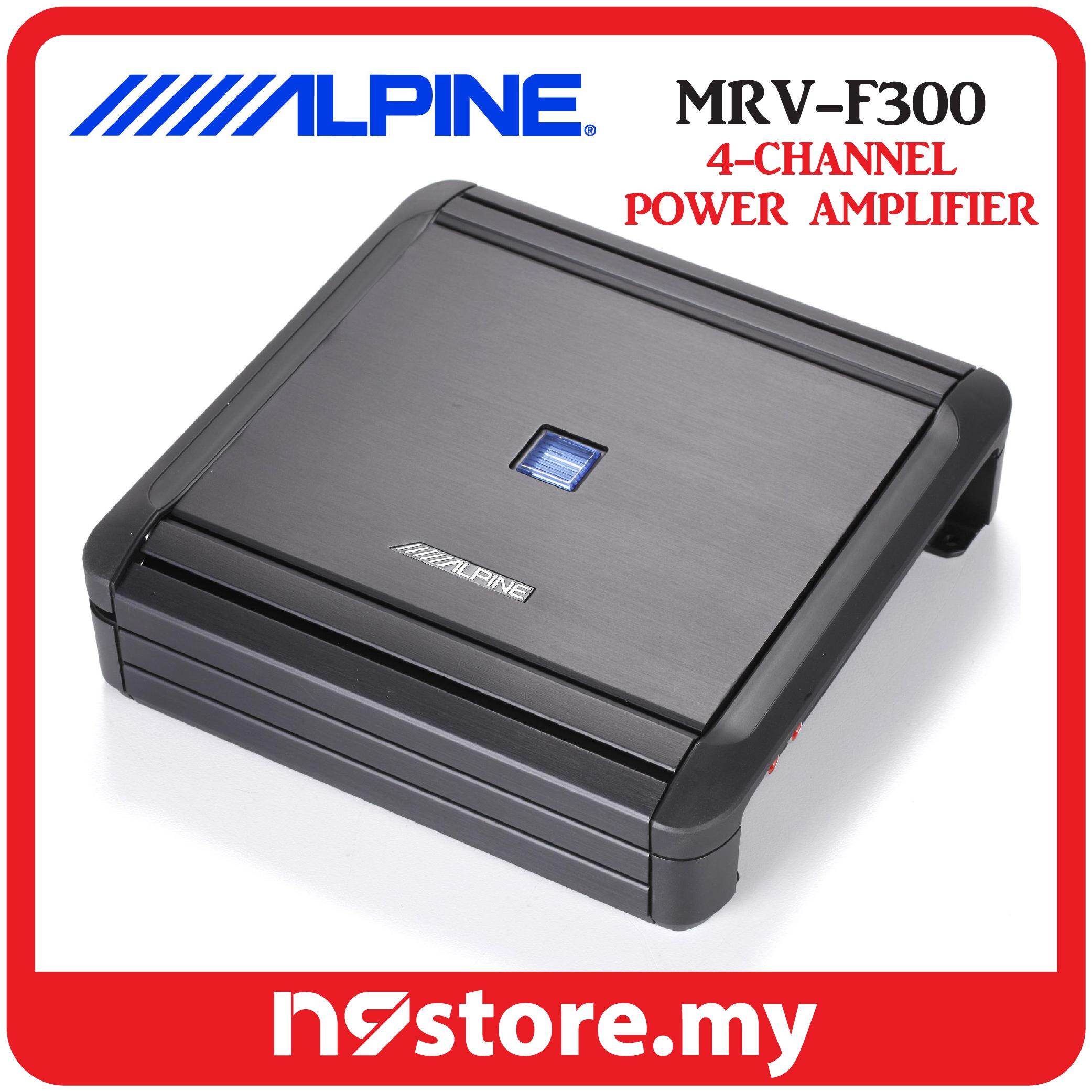 Alpine MRV-F300 Class-D 4 Channel 