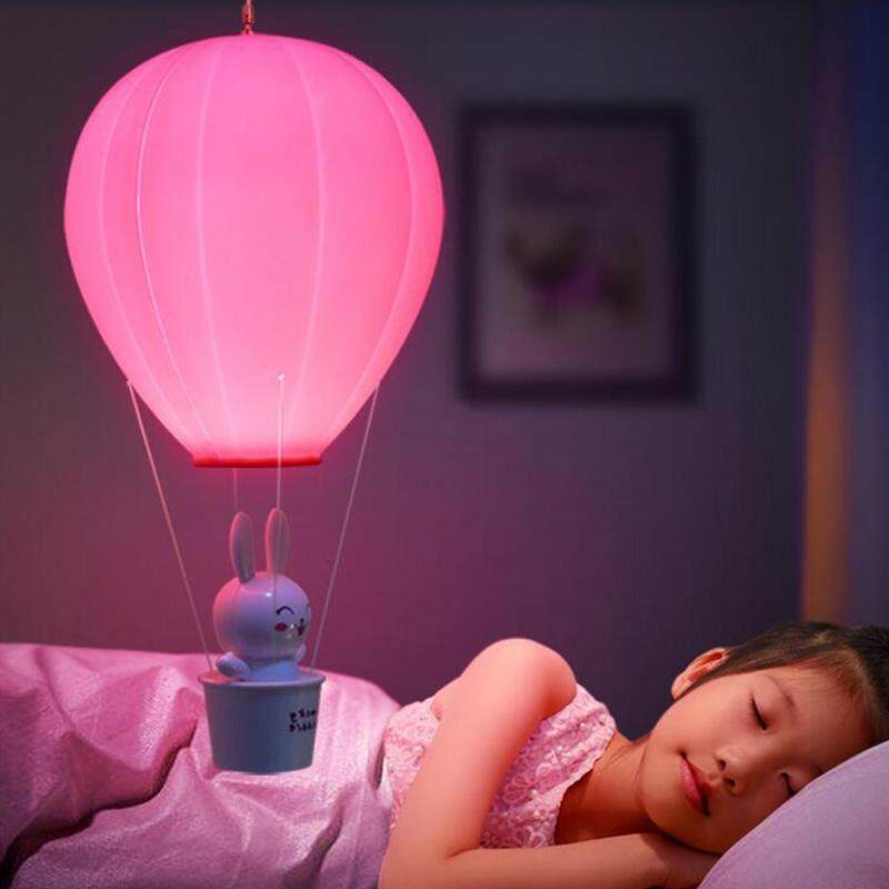 hot air balloon nursery lamp