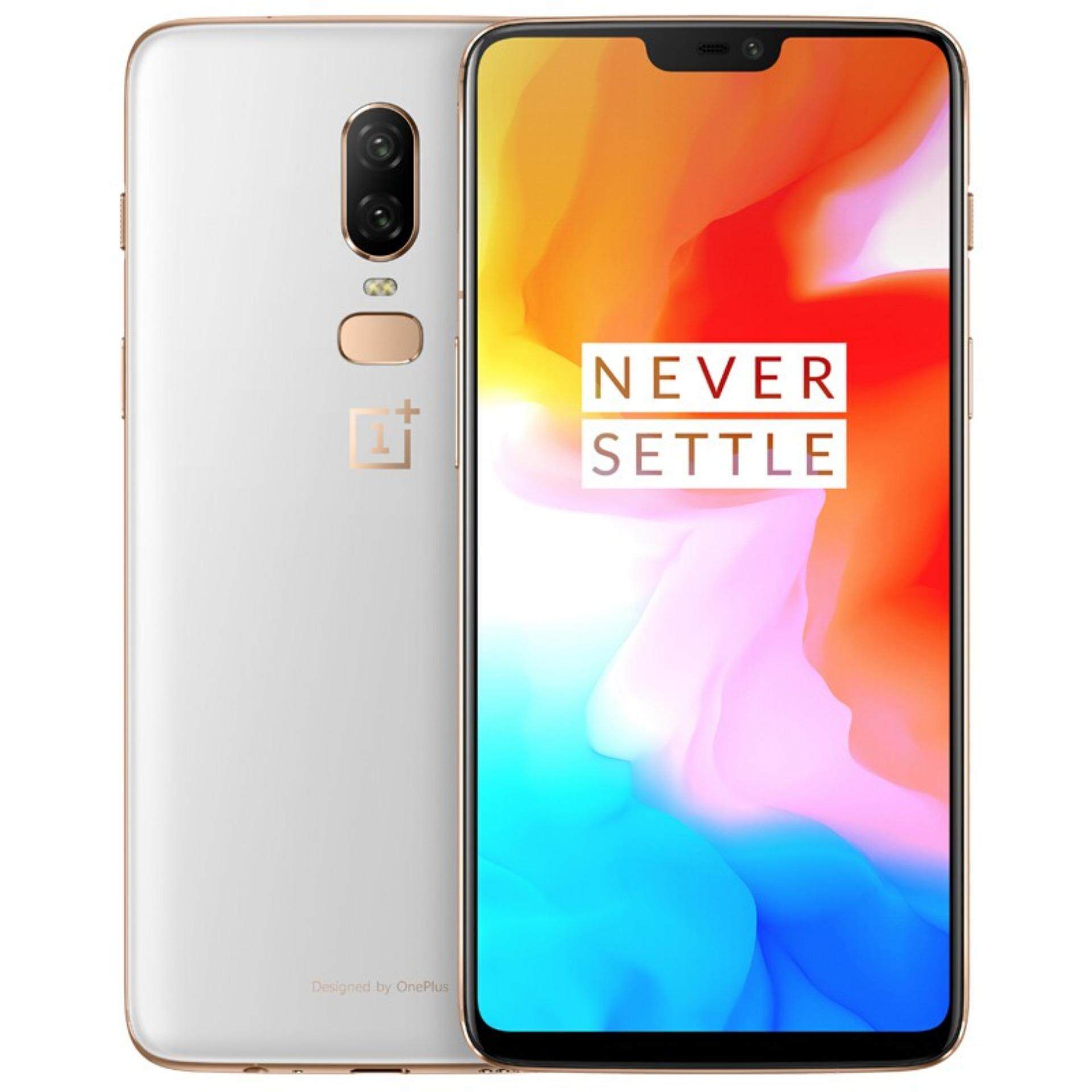 OnePlus 6 A6003 Mirror White (8GB RAM+128GB ROM) 100% Original Malaysia Set