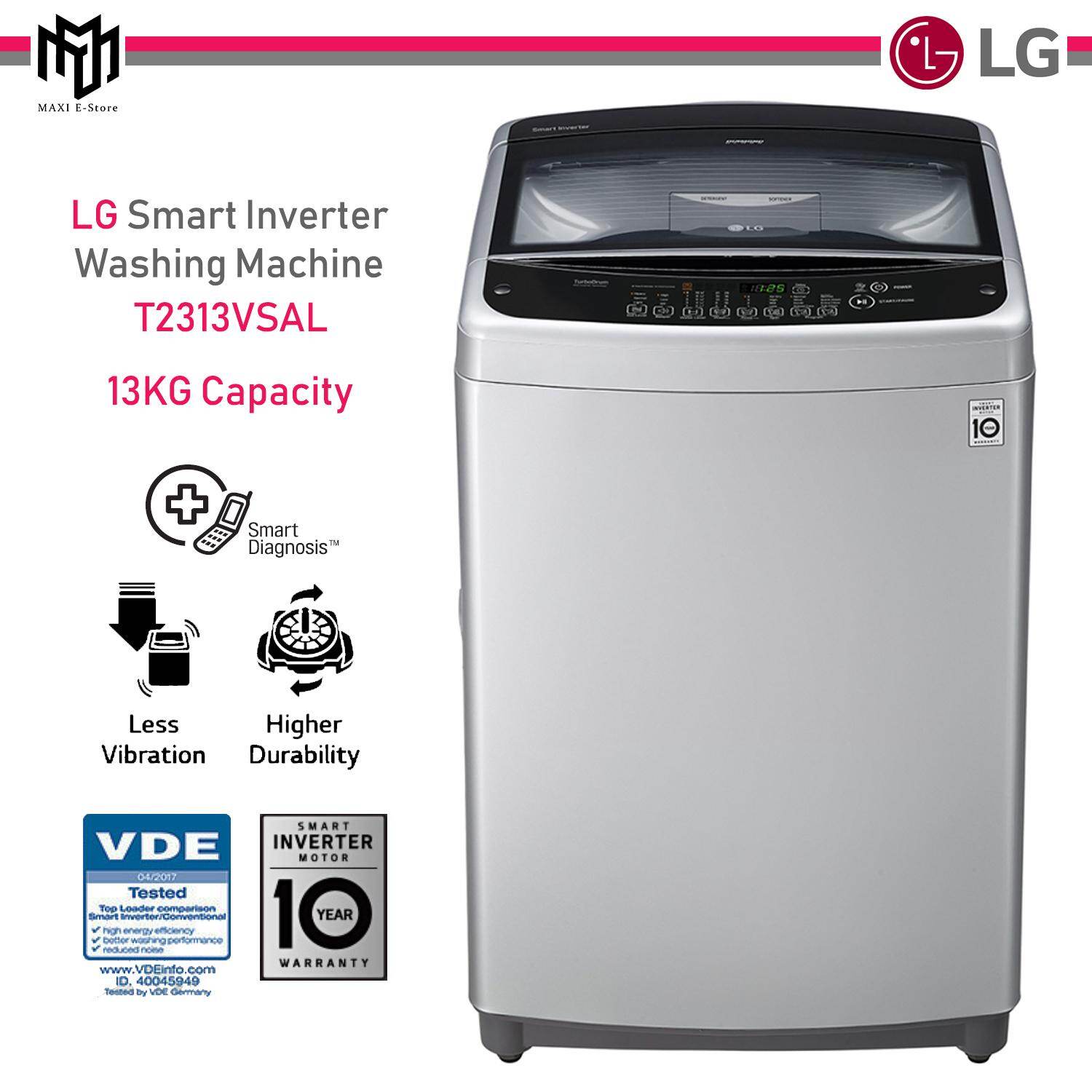 LG 13KG Smart Inverter Washing Machine [T2313VSAL]