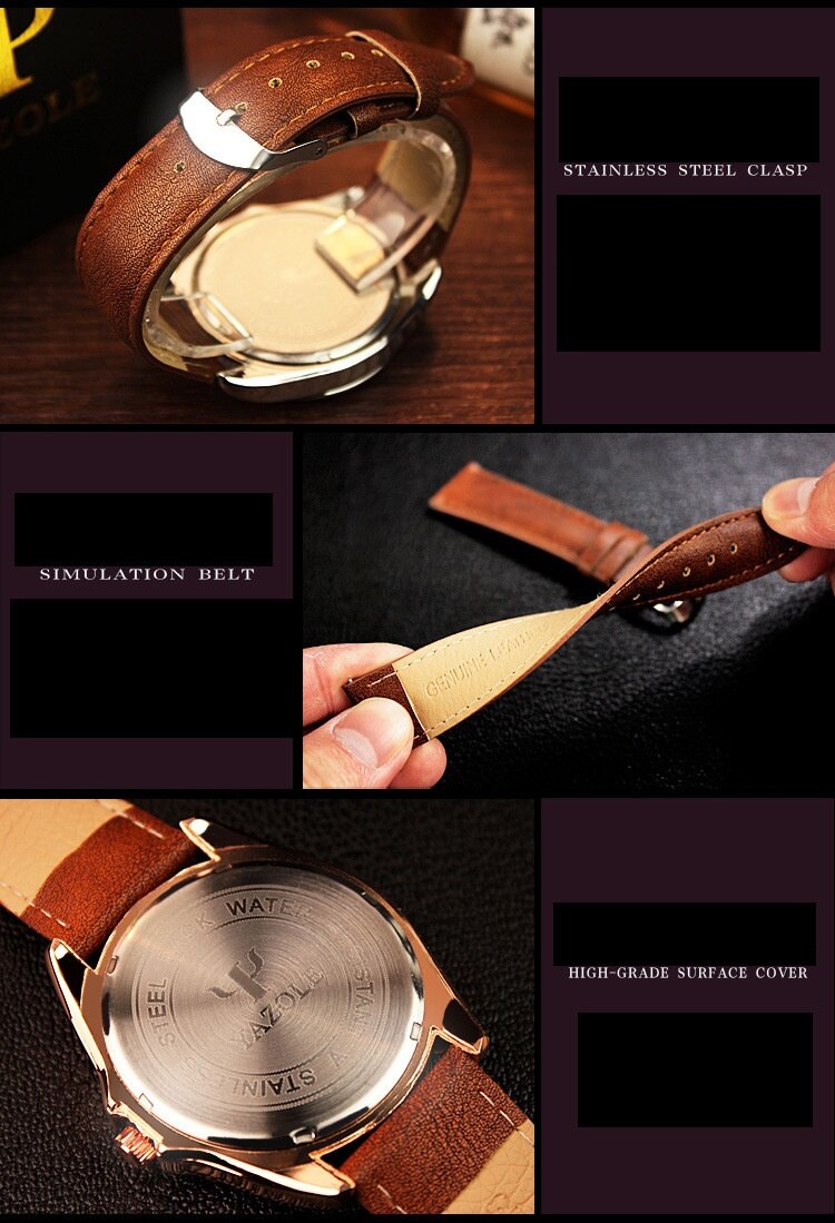 Đồng Hồ Thương Hiệu Xa Xỉ Hàng Đầu YAZOLE 336, Cho Người Đàn Ông, Đồng Hồ Thạch Anh Nam Thể Thao Thời Trang Xu Hướng Đồng Hồ Đeo Tay Quà Tặng Cho Nam Jam Tangan Lelaki