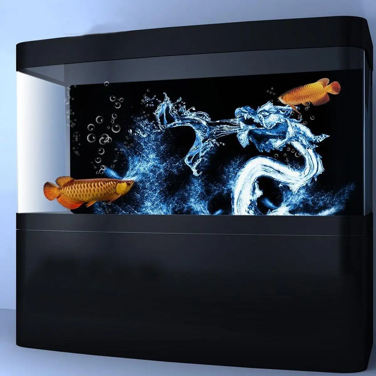 dragon fish tank decorations