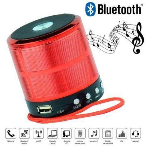 Mini Speaker Wireless Player Bluetooth USB/TF/Radio/AUX WS-887