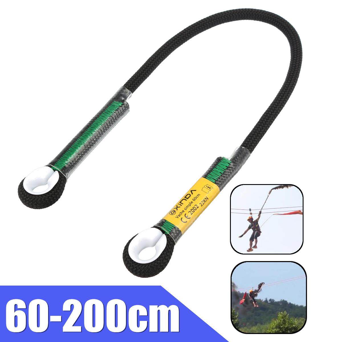 60-200cm Safety Loop Sling Rope for Rock Climbing Arborist Tree Surgery Rigging 