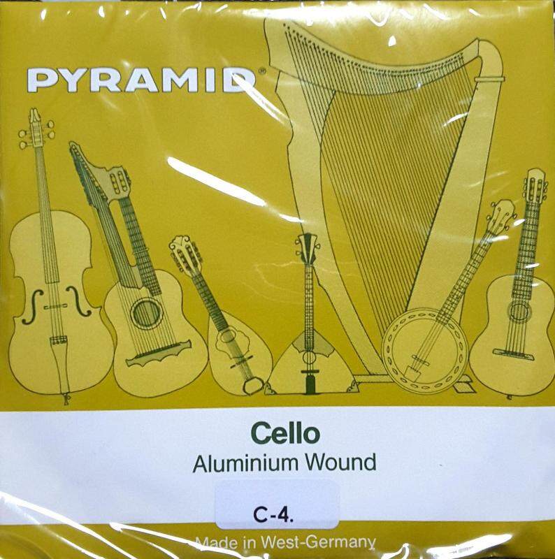 Pyramid Aluminium Cello String No.4 (GENUINE) Malaysia