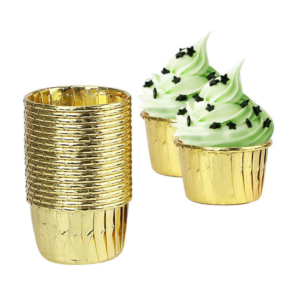 Cup Cake Decoration Gadgets 50pcs Set Paper Cupcake Wrappers