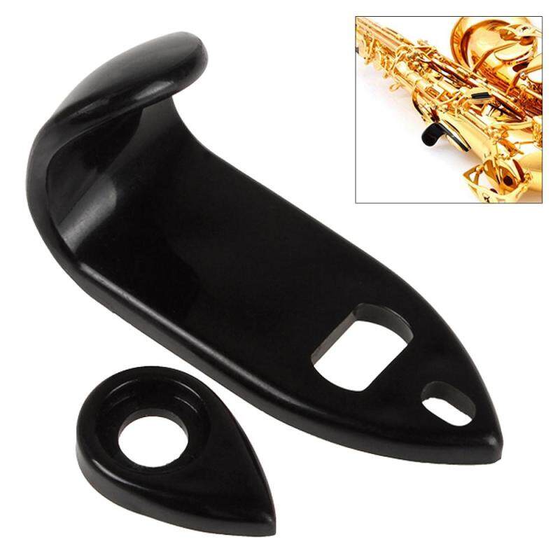 2 Pcs Rigid ABS Large Thumb Pick for Alto Saxophone( Black ) Malaysia