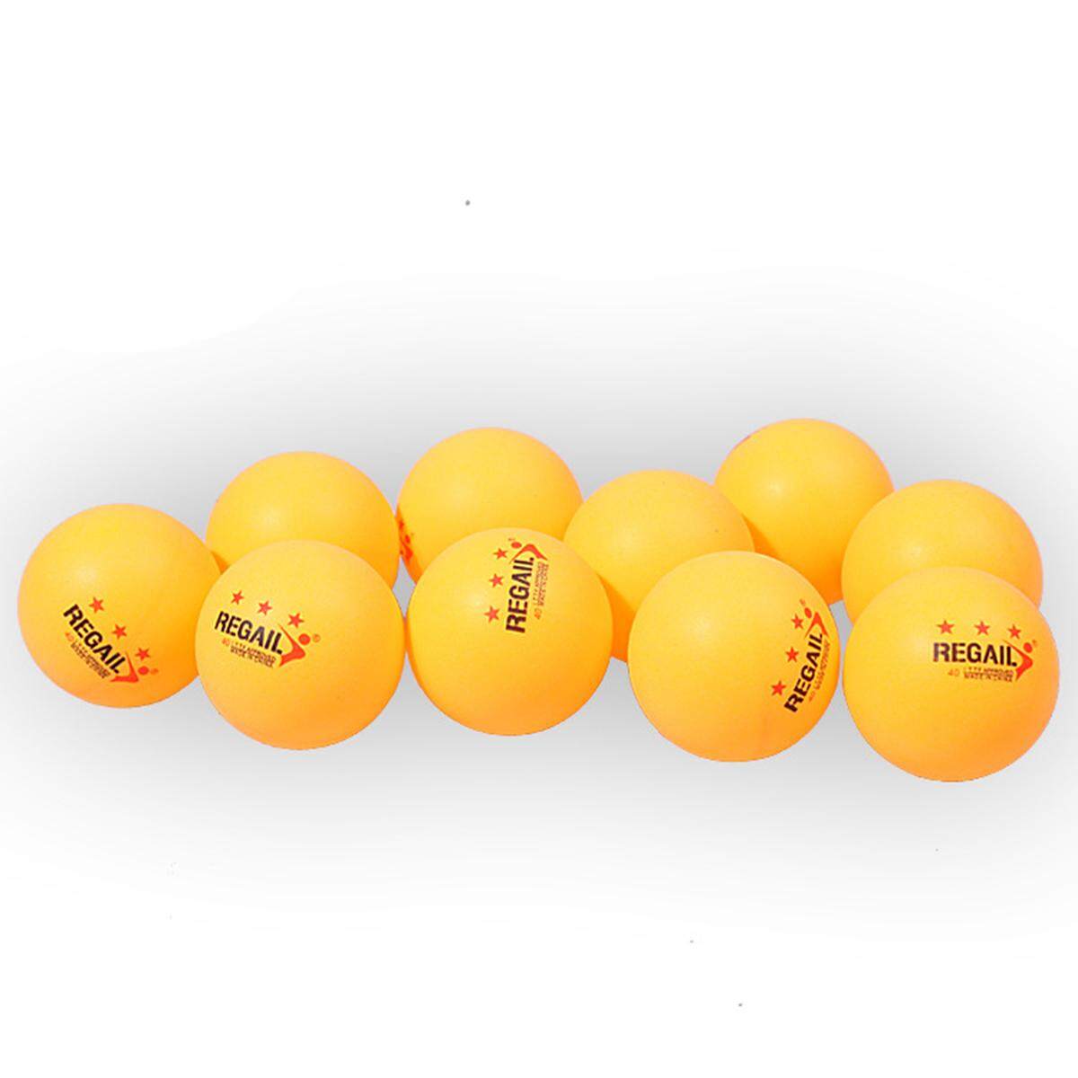 100pcs REGAIL 3-Stars 40mm Olympic Table Tennis Balls Orange Ping Pong Balls
