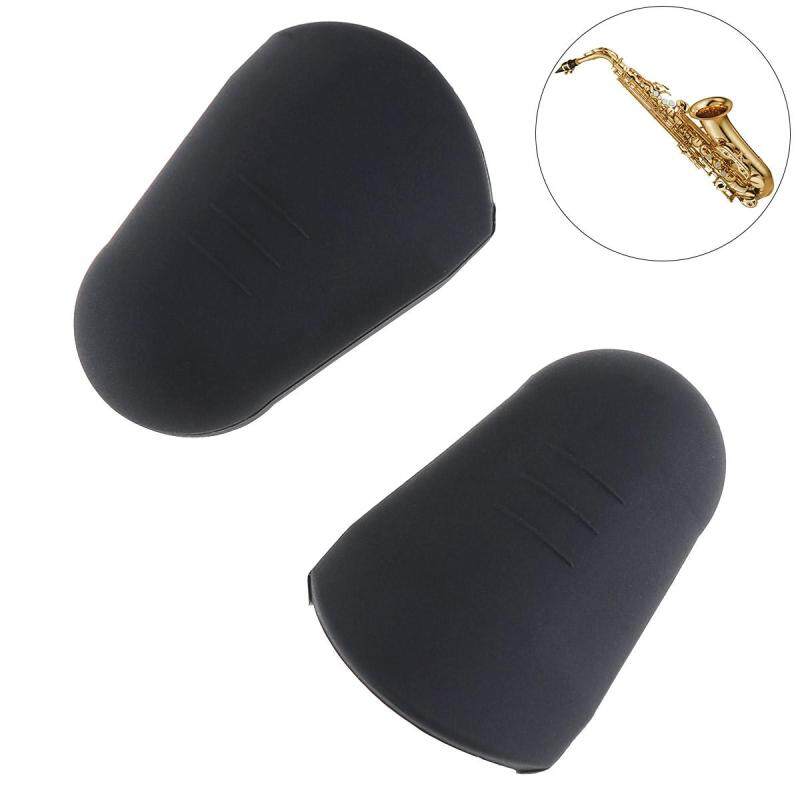 2Pcs Rubber Alto Tenor Soprano Saxophone Clarinet Flute Mouthpiece Protective Cap Head Malaysia