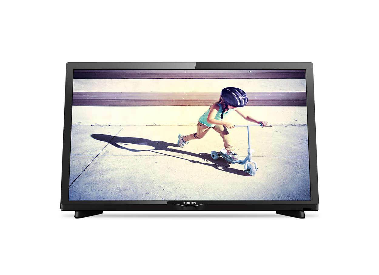 PHILIPS LED TV 24" (DVB-T/T2)(24PHT4003S/98
