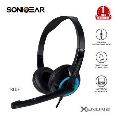 SonicGear Xenon 2 On-Ear Headphones with Mic for Smartphones and Tablets (4)