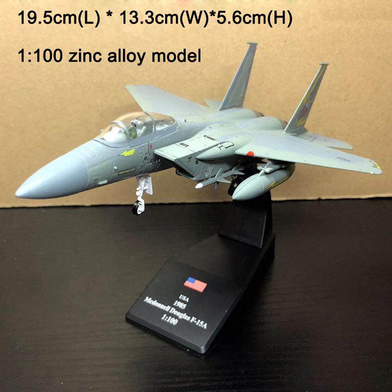 USA F-15A 1/100 diecast plane model aircraft Eagle all-weather tactical fighter 