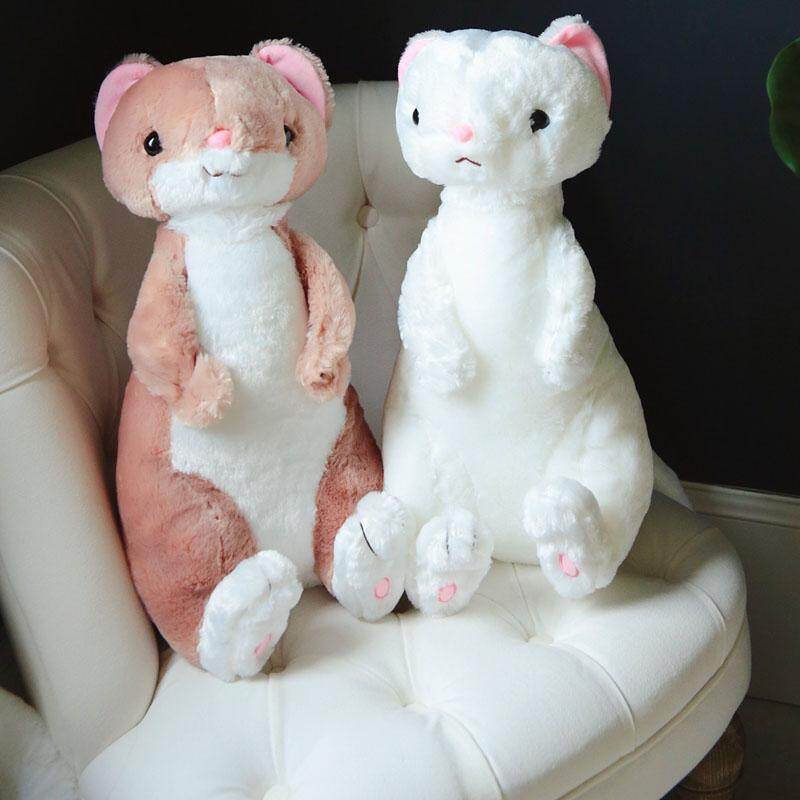 white ferret plush
