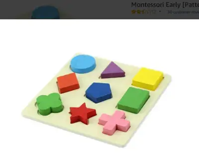 Intelligence Stick Wooden Geometry Block Puzzle Early Learning Educational Toys baby toys