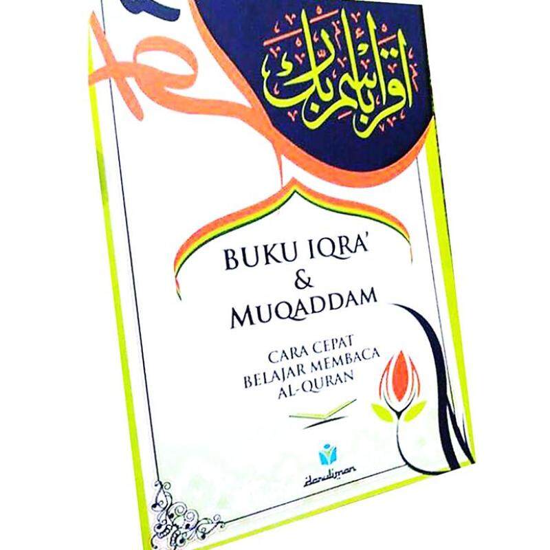 Buku Iqra & Muqaddam Cara Cepat Belajar Membaca Al-Quran Iqra Malaysia