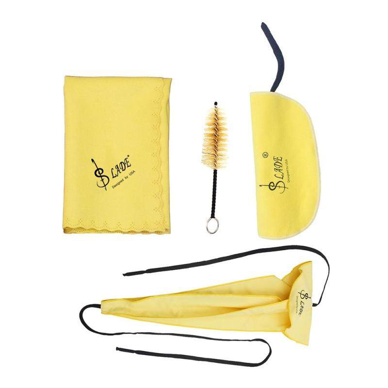 Saxophone Sax Cleaning Care Kit 3pcs Cleaning Cloth + Mouthpiece Brush Musical Instrument Maintenance Tool Malaysia
