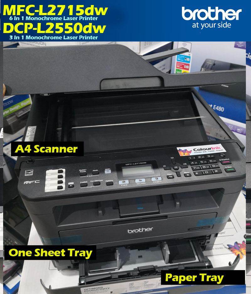 Brother DCP-L2550dw Wireless Duplex Mono Laser Printer (Similar M225dw L2540dw) | Lazada