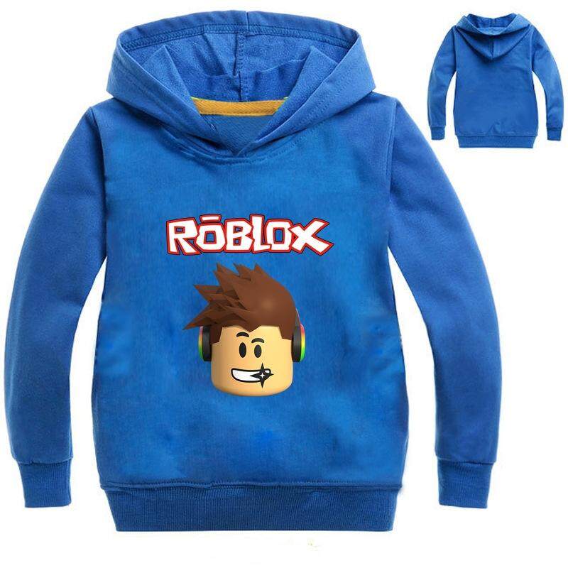 Kids Hoodies Roblox Boys Sweatshirt Long Sleeve Boys Jacket Outwear Hoodies Costumes Clothes Shirts Childrens Sweatshirts - 