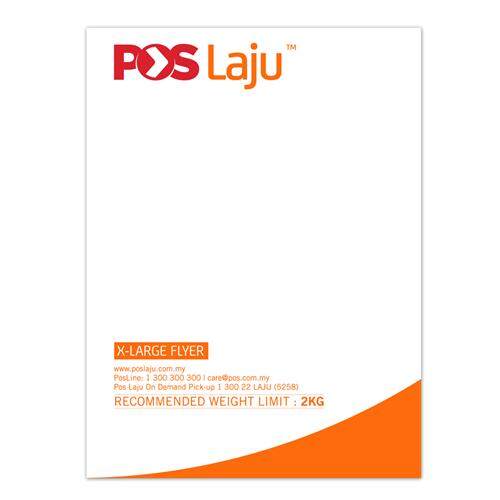 Ready Stock Malaysia Poslaju Flyer Postage Bag 50pcs Size L Lazada