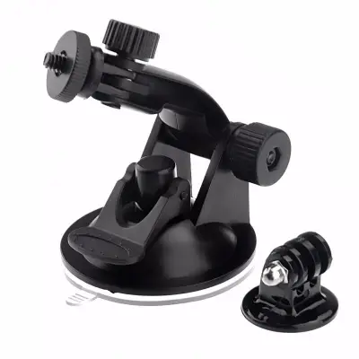 Powerful Suction Cup Rotating Car Holder Tripod Mount Adapter for Gopro Hero 4 3 + 3 SJCAM Xiaomi yi Gopro Accessories