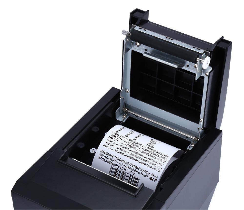 ZJ 8250 HIGHSPEED 80MM POS RECEIPT THERMAL PRINTER (BLACK)