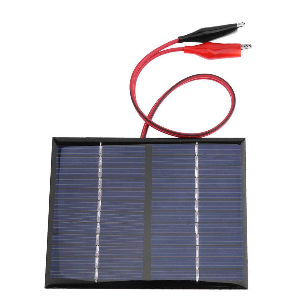 1.5W 12V Solar Panel Cell Polysilicon Flexible DIY Power Bank Battery Charger US