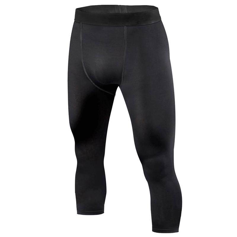 INCERUN Mens Compression 3/4 Pants Gym 