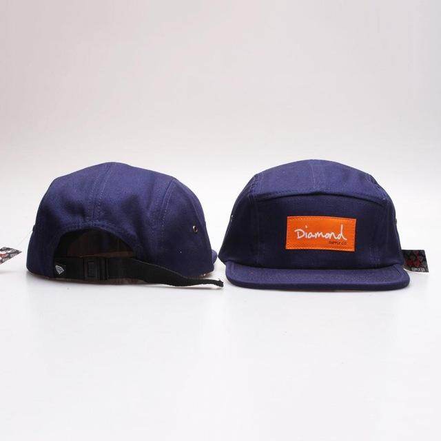 Panel Diamond Snapback Topi Hip Hop 