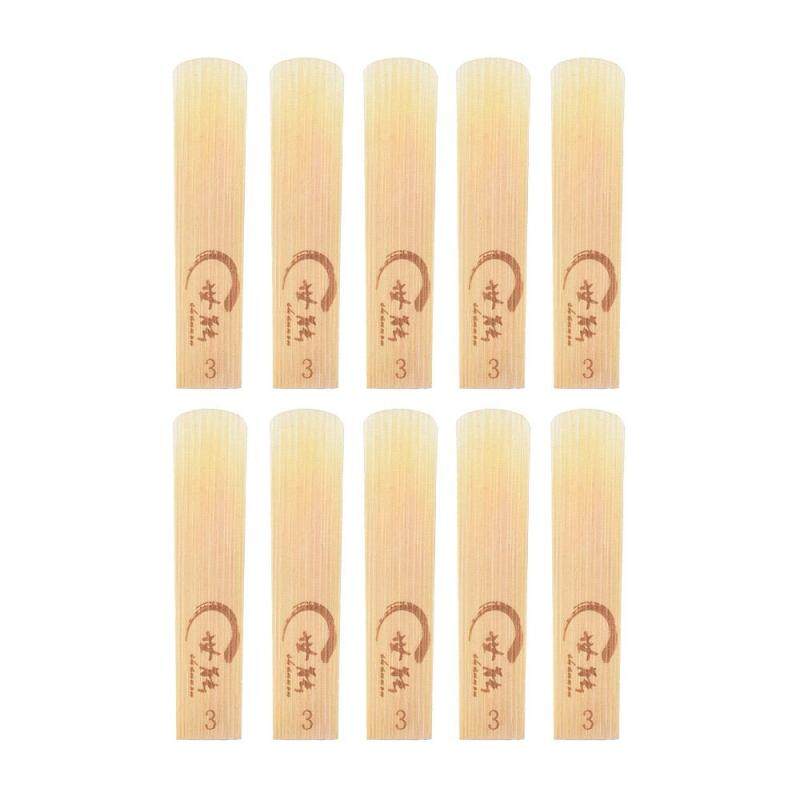 Classic Bb Soprano Saxophone Sax Reeds Strength 3.0 for Beginners, 10pcs/ Box Size Strength 3.0 Malaysia