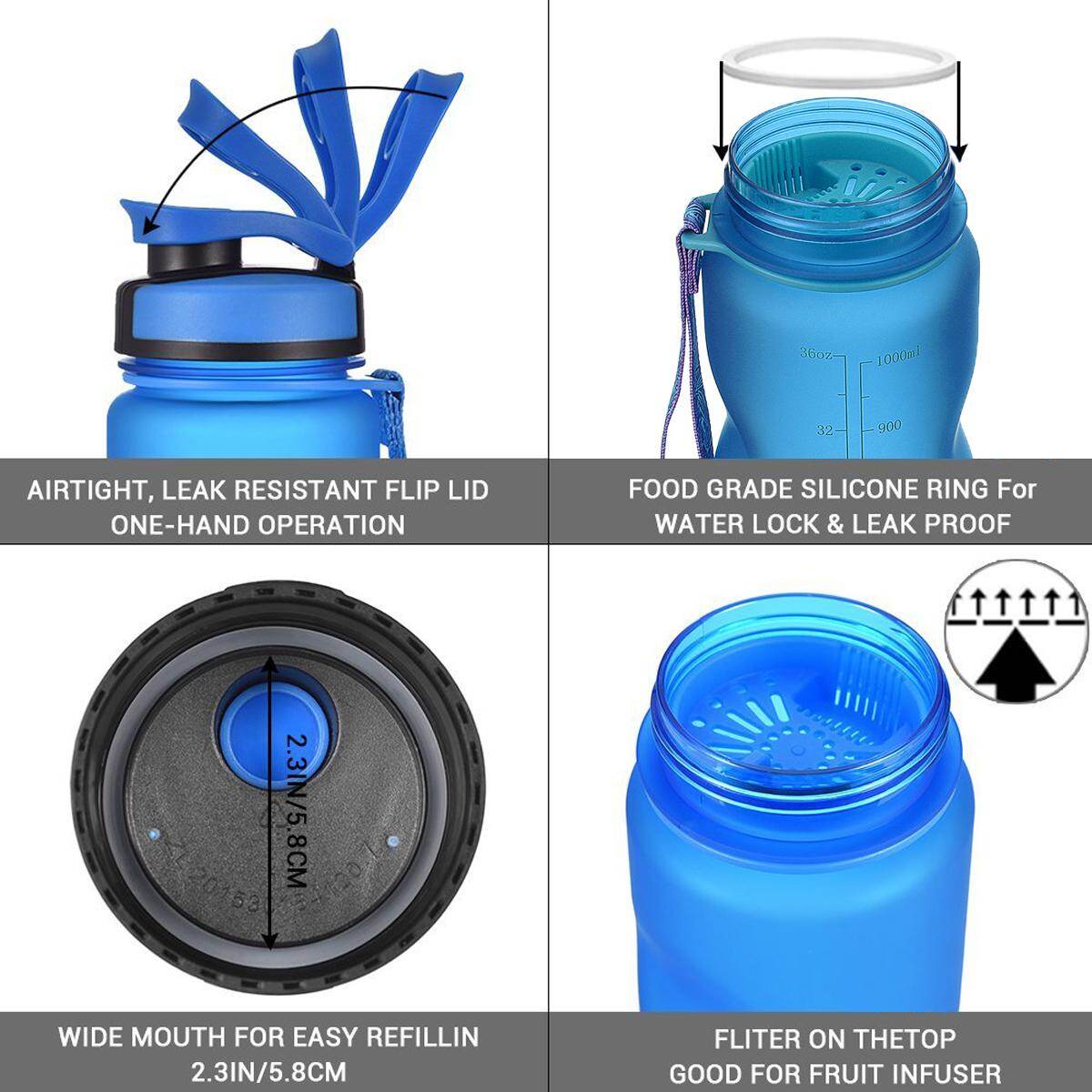 Autoleader Bersepeda Luar Ruangan Olahraga Sandal Jerami Plastik Botol