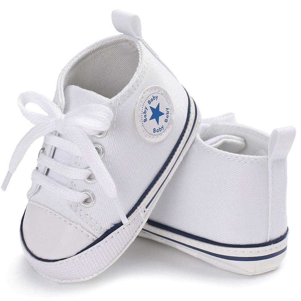 newborn white shoes