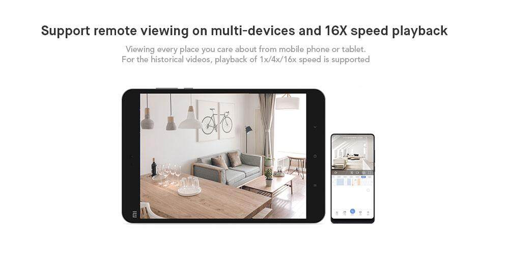 Original Xiaomi MiJia 1080P 360 Degrees Home Panoramic WiFi IP Camera
