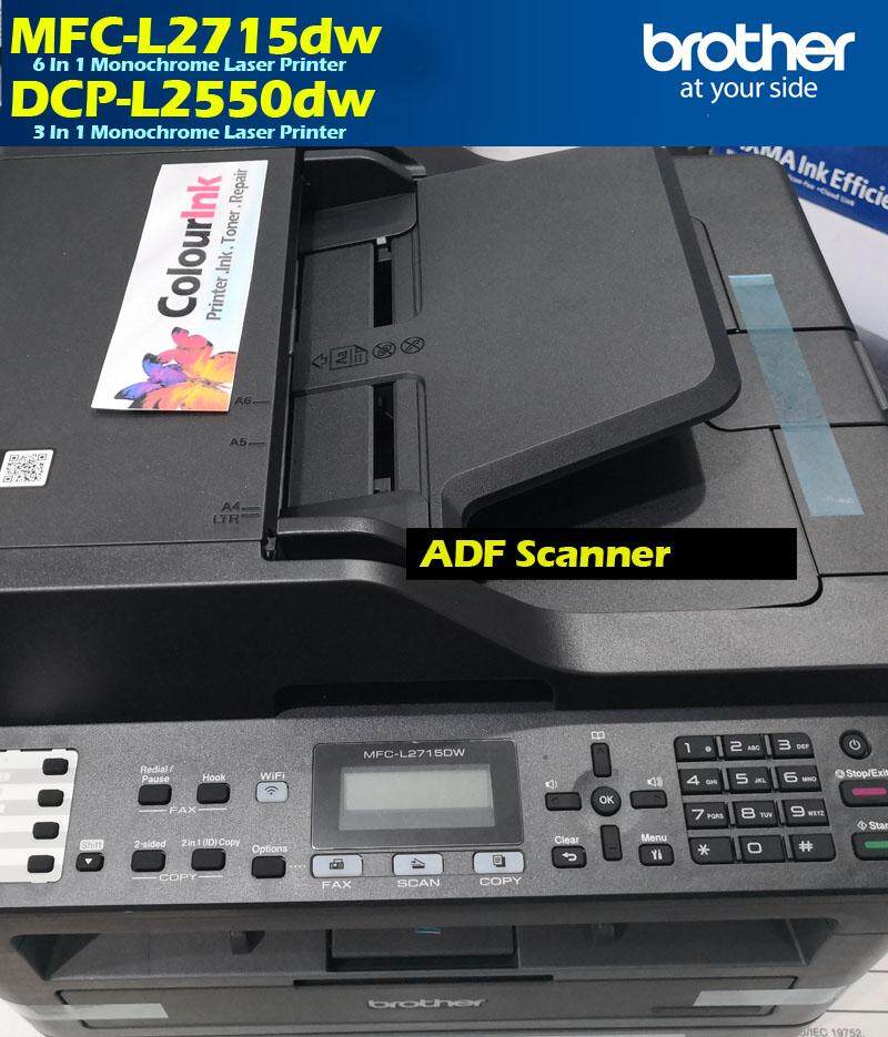 Brother DCPL2550dw Wireless Duplex Mono Laser Printer (Similar M225dw