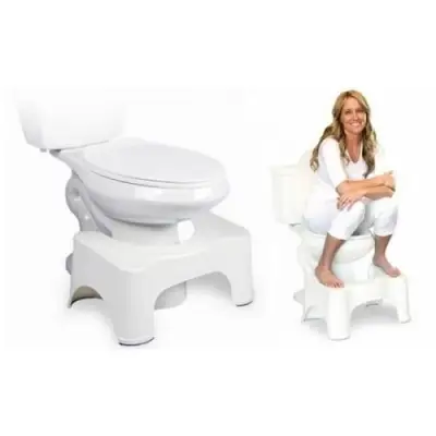 【 HOT ITEM / LOCAL SELLER 】Toilet Poo Poo Stool Step Safety Thick Chair Kids Children Adult Step Stools Anti Slip Bathroom