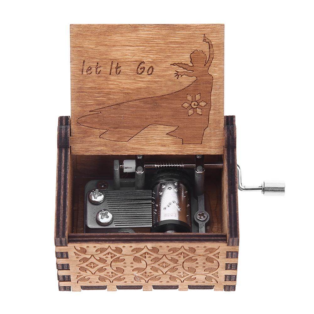 [trustinyou] hộp nhạc tay quay có chất liệu gỗ được chạm khắc tinh tế mang phong cách cổ điển dùng làm quà tặng cho trẻ em - intl 11
