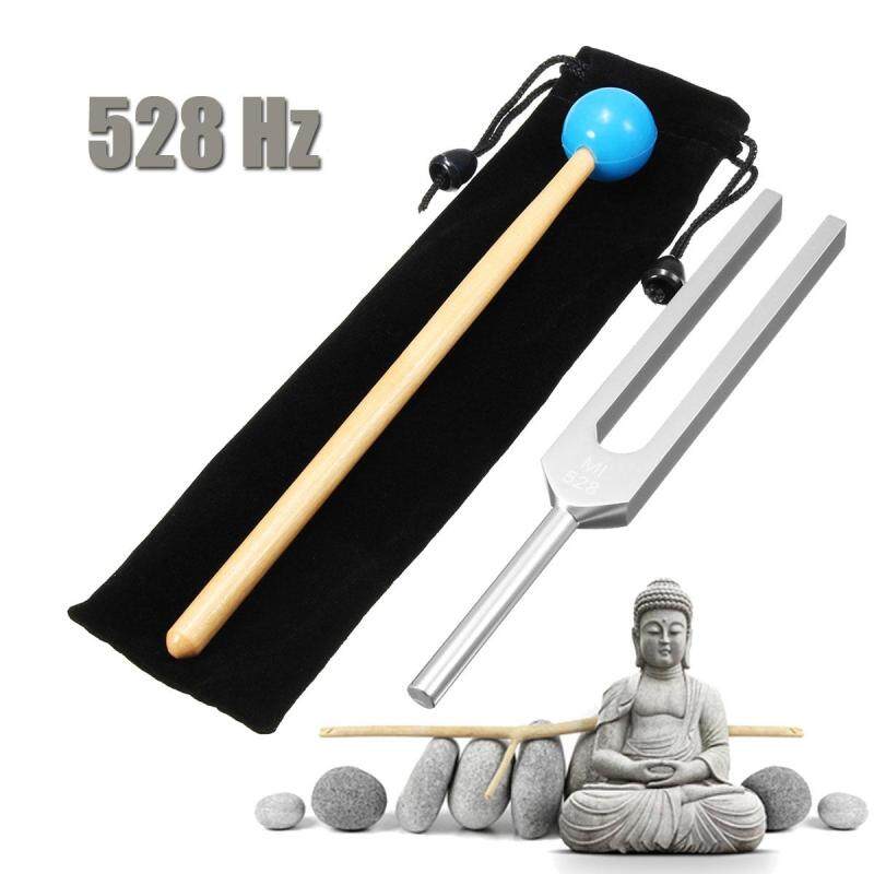 528Hz Tuning Fork For DNA Balancing Repair Healing Meditation+Mallet Ball Hammer Malaysia