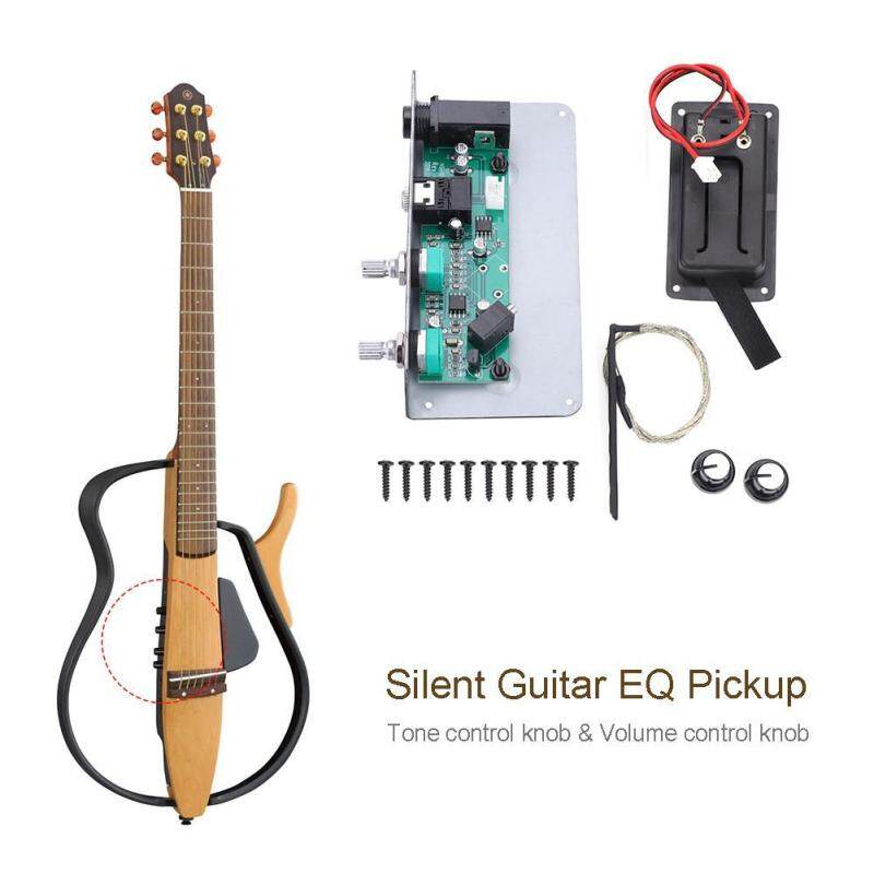 SG-20 Silent Guitar EQ Equalizer Pickup with Tone Volume Control Knob Luthier DIY Parts Malaysia