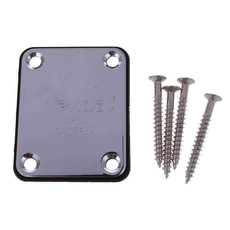Electric Guitar Neck Plate Neck Plate Fix Tele Telecaster Guitar Neck Joint Board - Including Screws Malaysia