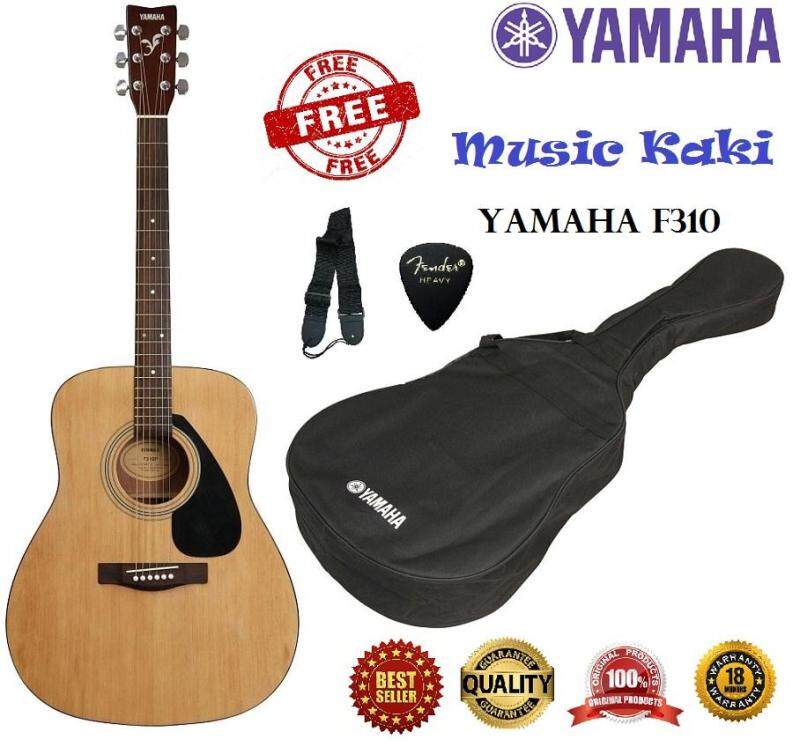 YAMAHA F310 41 Acoustic Guitar + YAMAHA Guitar Bag + Starp + Pick Malaysia