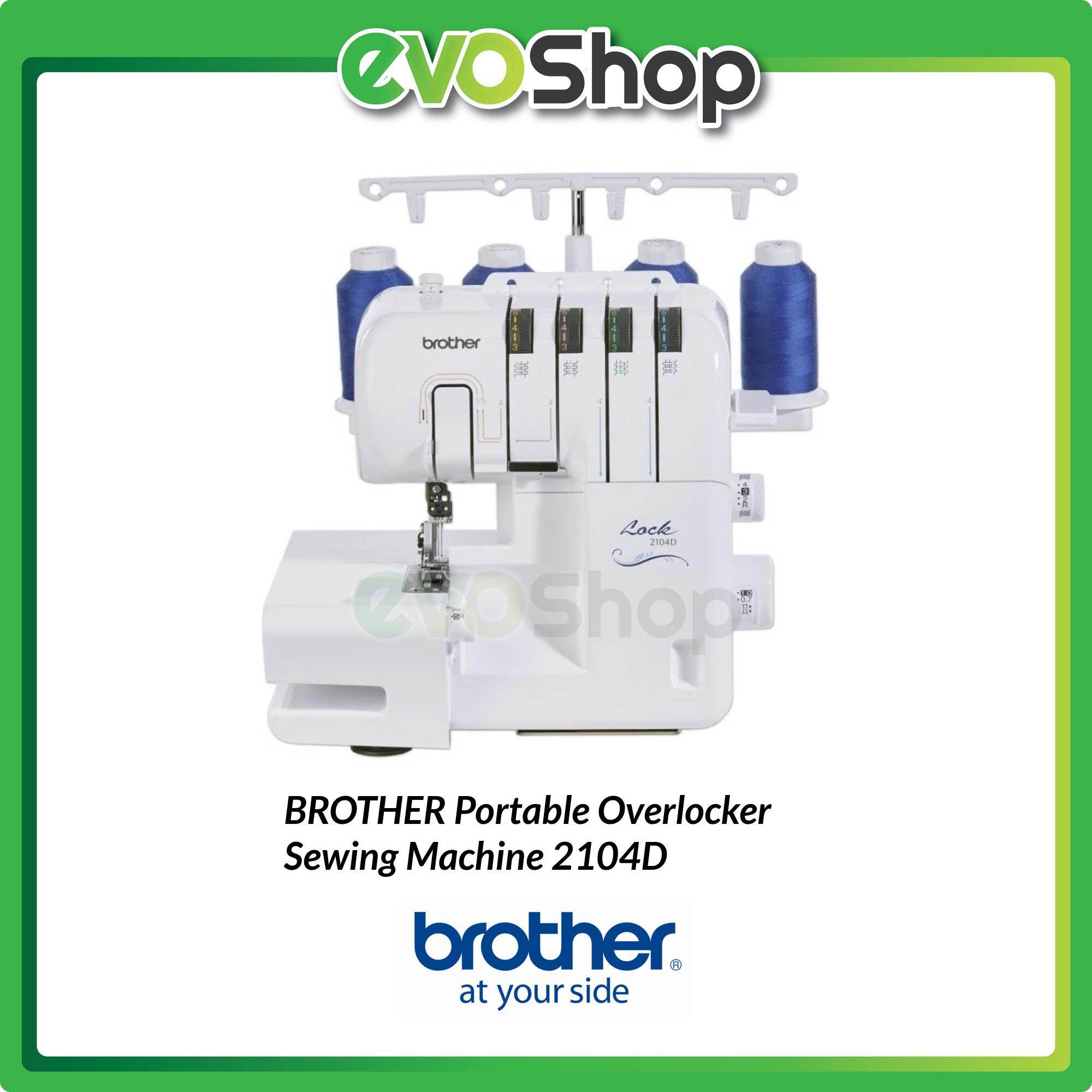 BROTHER Overlocker Sewing Machine 2104D