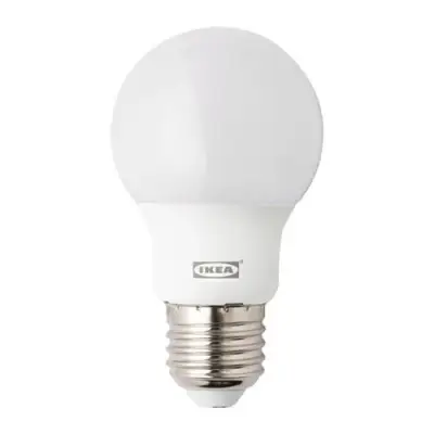 IKEA RYET Led Light Bulb E27 400 Lumen (Globe Opal White)