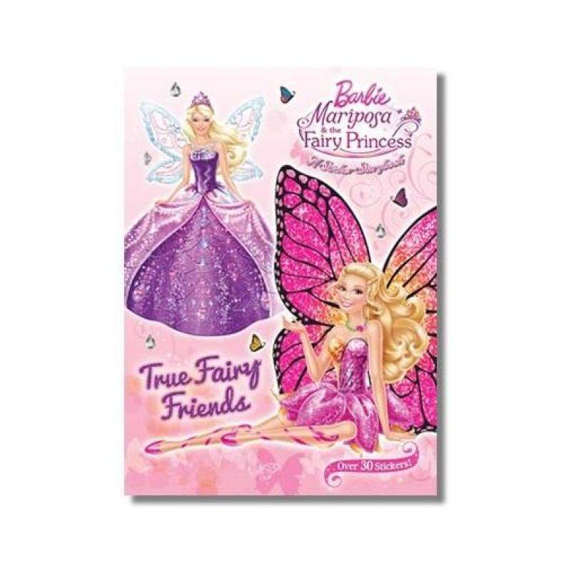 Barbie Mariposa And The Fairy Princess: A Sticker Storybook True Fairy Friends Malaysia