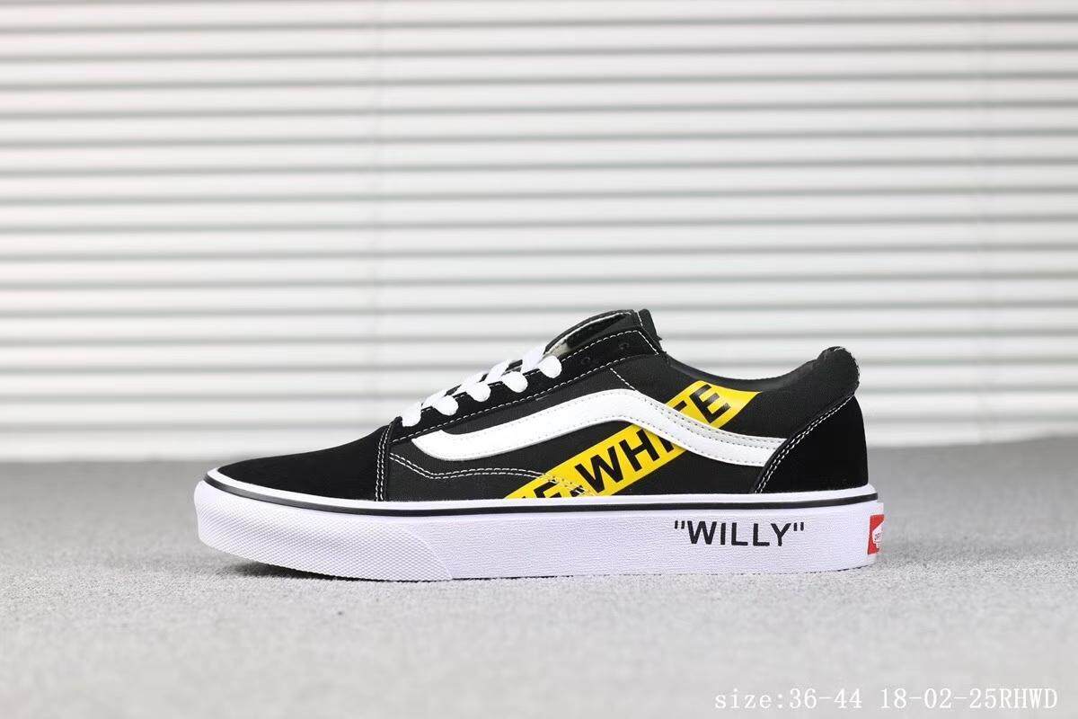 Fashion Shoes New arrival OFF-WHITE x Vans Old Skool Willy skateboard  sneakers unisex shoes Sneakers | Lazada