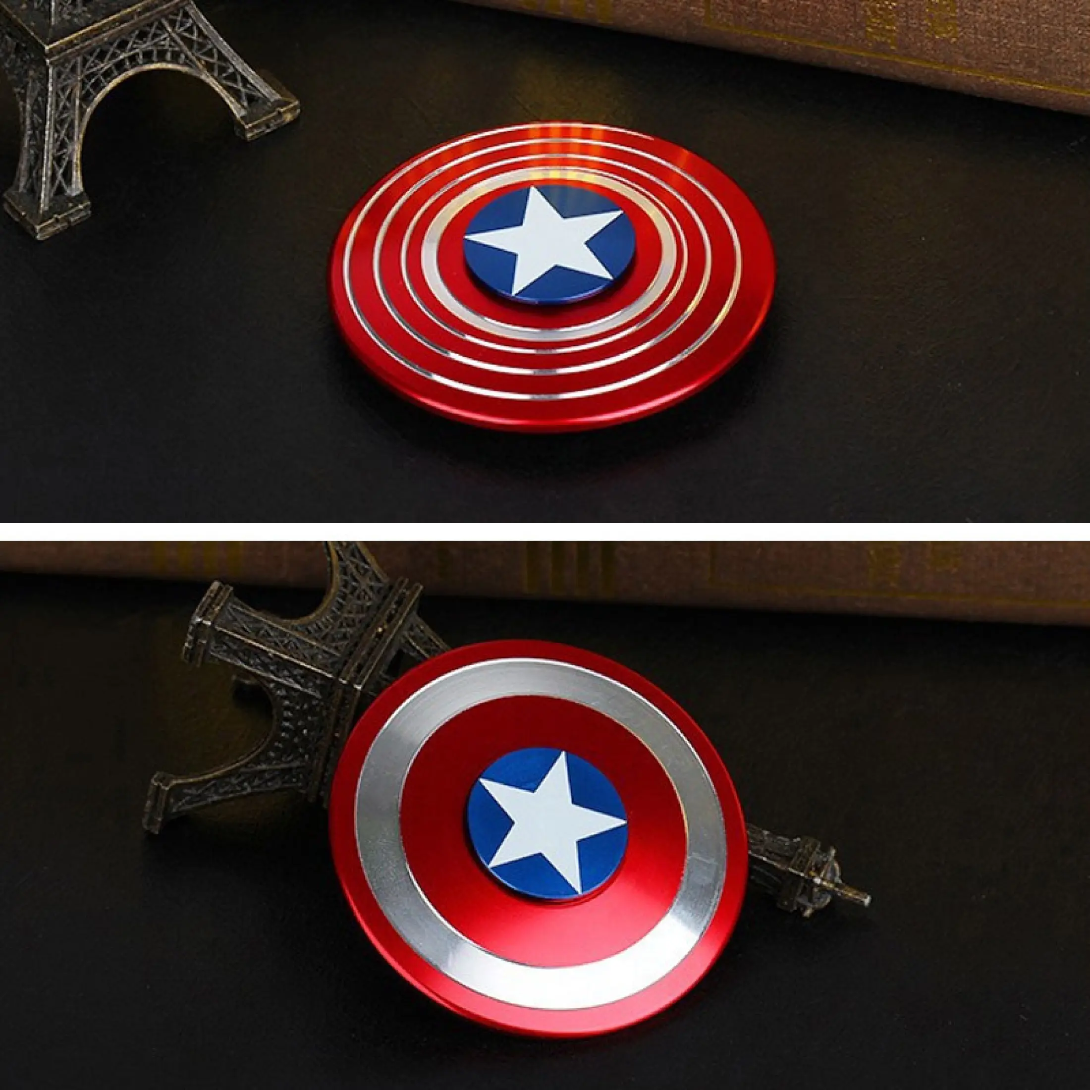captain america shield fidget spinner